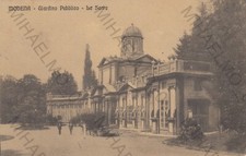 CARTOLINA *19 MODENA EMILIA ROMAGNA GIARDINO PUBBLICO LA SERRA VIAGGIATA 1912