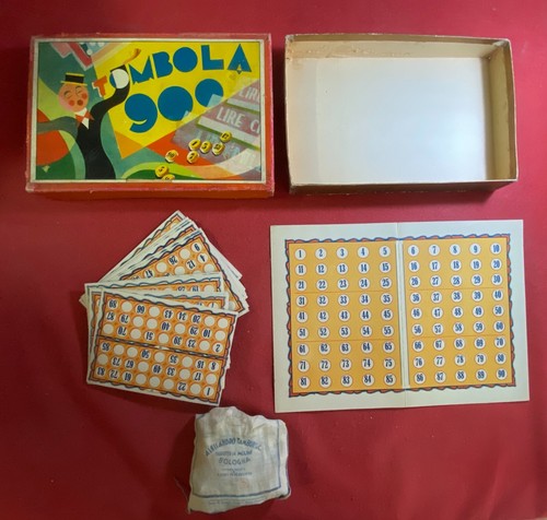 Tombola 900 gioco società - tombola,