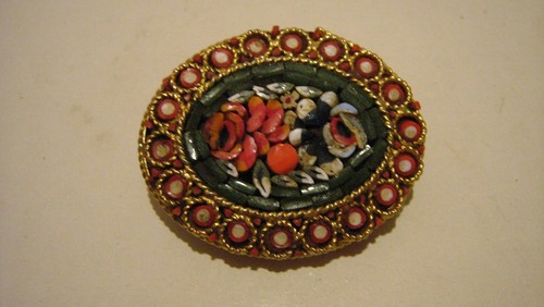 Spilla vintage ottone - spilla,