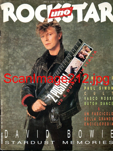 Rockstar 1987 david bowie - rockstar,