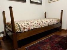 Due letti impero a colonna in