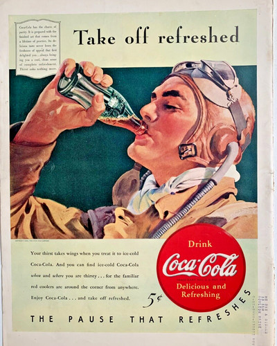 Pubblicità stampa coca cola - stampa,