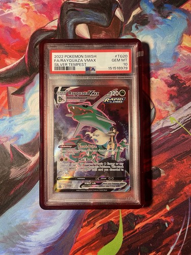 Psa gem mint rayquaza - 10,