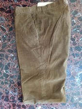 BELL BOTTOM VELLUTO TAGLIA 46 VINTAGE COME DA FOTO MOLTO BELLI COSTA FINE COTONE