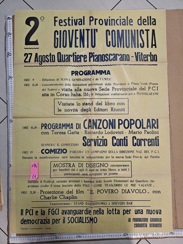 Manifesto politica gioventù - manifesto,