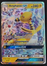 AMPHAROS GX 43/181 Carta Pokemon GIOCO DI SQUADRA ITALIANO 