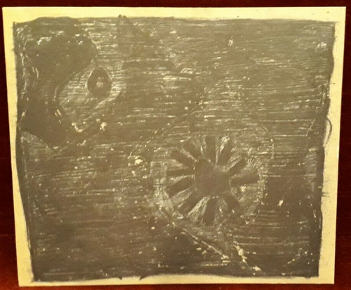Cartone invito mostra domenico - cartone,