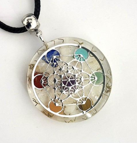 Collana con ciondolo orgone - ciondolo, in