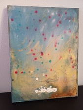 dipinto A Mano Su Tela  acrilico 30x40. "Gli Ostacoli della Vita"