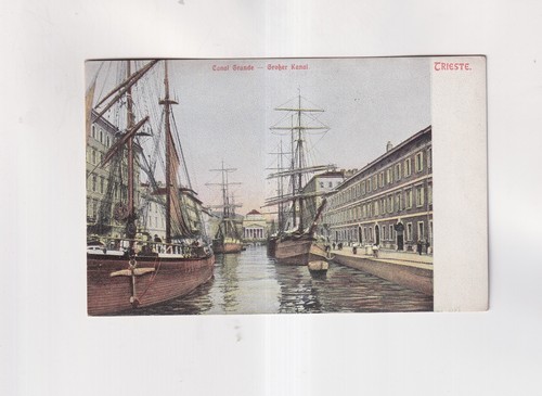 F1975 trieste postcard canal - trieste,