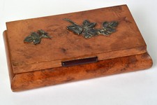 Scatola cofanetto in radica di