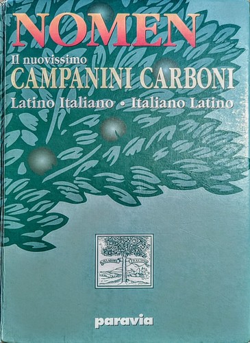 Dizionario latino nomen - dizionario, latino-