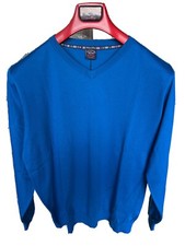 Pullover a V  Paul & Shark  100% Cotone  Tg. XXL