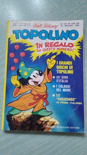 Topolino walt disney 1277 - disney,