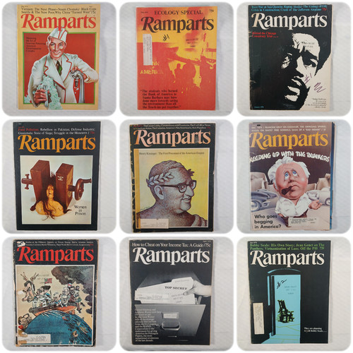 Ramparts magazine single back - magazine,