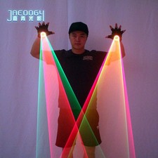 Guanti Laser LED Dj Club Danza