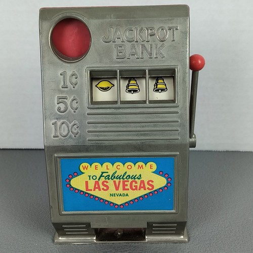 Vintage jackpot bank - jackpot, las