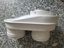 Beretta/Sylber/Riello 1550579 Sdoppiatore Aria/Fumi per Scaldabagno diametro 80