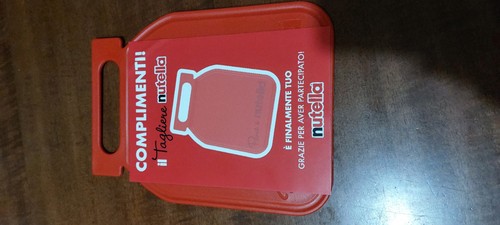 Nutella tagliere limited