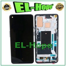 DISPLAY OLED + FRAME PER ONEPLUS 9 LE2110 LE2113 TOUCH VETRO LCD SCHERMO NERO