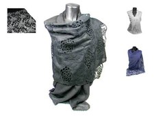 Stola donna traforata con