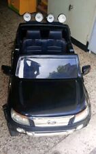 Ranger Rover Ford 4x4 Wild track automobile elettrica per bambini macchina nera