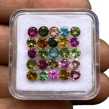 25 pezzi tormalina naturale