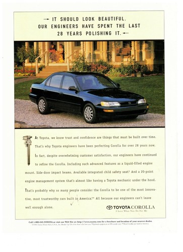 Pubblicità stampa toyota - pubblicità,