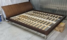 LETTO MODERNO WENGE' 180X200cm + 1 CASSETTIERA + 2 COMODINI ottime condizioni!