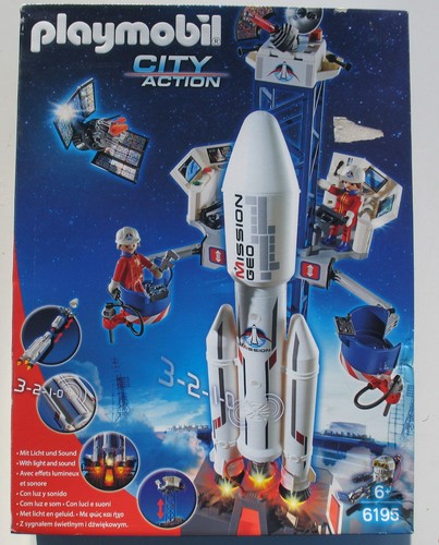 Playmobil space 6195 razzo - playmobil,