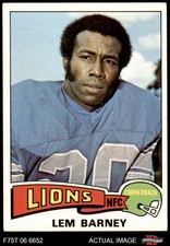 1975 Topps #365 Lem Barney