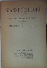 GIANNI SCHICCHI LIBRETTO DI