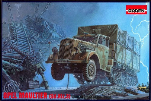 Camion tedesco semi - -pista, opel