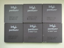 Intel Pentium 75 90 100 120 133 150 166 200 Classic Pentium, CPU Vintage, ORO
