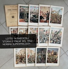 STORIA D' ITALIA VOL. VI FASCICOLI 1-14 NERBINI 1942 P. GIUDICI IMPERO FASCISTA
