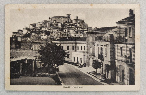 Cartolina chieti casoli - cartolina,