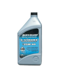 OLIO QUICKSILVER 4TEMPI 25W-40 PER MOTORI ENTROBORDO ED ENTROFUORIBORDO NAUTICA