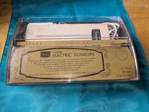 Forbici elettriche vintage