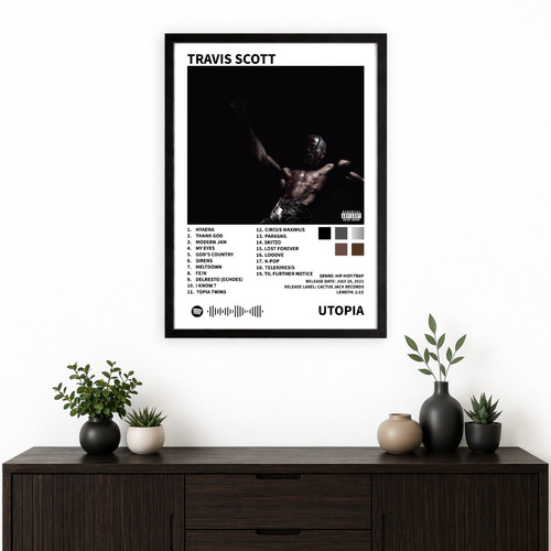 Poster digitale travis scott - poster,