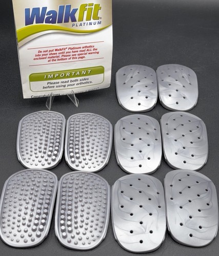 Walkfit platinum solette - platinum,