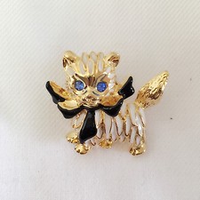 Spilla Spilla Shih Tzu Maltese New Dog Nero Bianco Yorkshire Terrier Pet BR1121