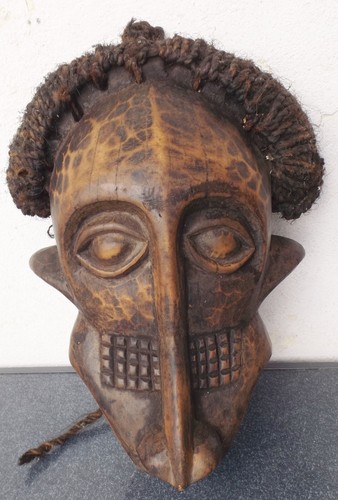 Vecchio fatto mano africane - mano,