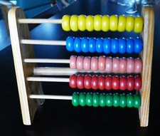 Pallottoliere  in Legno gioco istruttivo per Bambini cm 18x15 circa