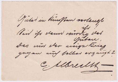 Carl albrecht - albrecht, (1862-1926)