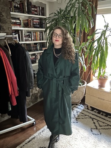 Trench coat vintage brem - coat,