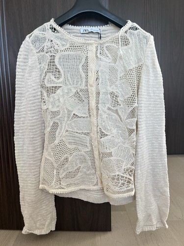 Zara combition knit cardigan - zara,