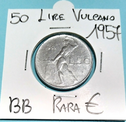 Lire 1957 vulcano - 50,