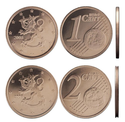 Finlandia set di centesimi - set,
