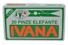 IVANA MOLLETTE PLASTICA 20PZ