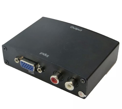 Convertitore adattatore vga - convertitore, +